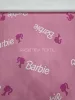 Pamutvászon - Barbie mintás  - pink alapon