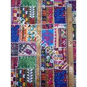 Dekor Vászon - Patchwork 10x10 mintaelem