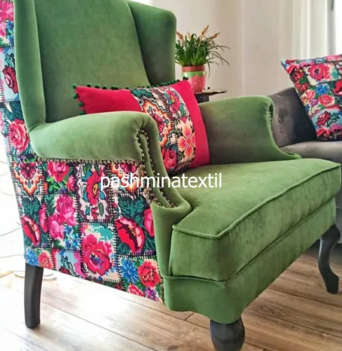 Dekor vászon - Pachwork / Színes virágos