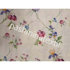 Dekor vászon - Fehér alapon színes virágo