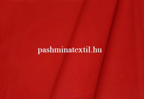Pamutvászon - Piros