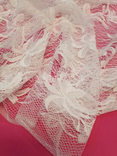 Nagyvirágos légcsipke - Ivory