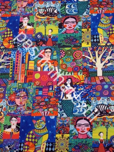 Dekor vászon - Frida Cahlo kicsi színes