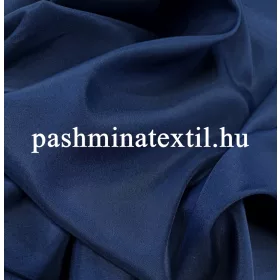 Viszkóz Bélés selyem elasztikus - Sötét kék