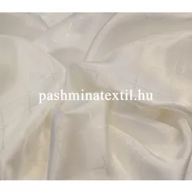 Viszkóz Bélés selyem - Ivory-Önmagában mintás
