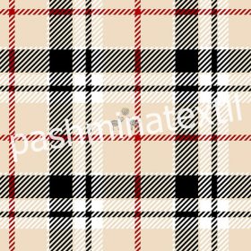 Dekor vászon - Burberry kockás