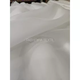 Organza esküvői méteráru -ivory