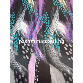 Jersey - Lila-szürke absztrakt mintás