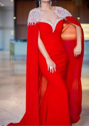 Spanyol Nehézselyem  - Piros