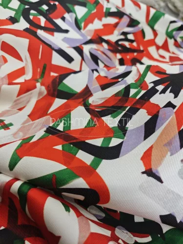 Modern selyem zibbelin - nehézselyem georgettel