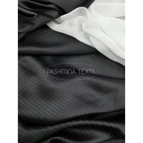 Dormeuil fekete csíkos gyapjú szövet