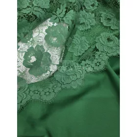 Zöld - hártya csipke
