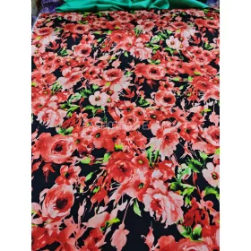 Designer hernyóselyem szatén - D&G