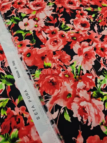 Designer hernyóselyem szatén - D&G