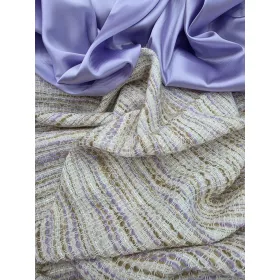 Drapp-lila - Chanel szövet