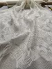 Hernyóselyem organza kloké menyasszonyi méteráru - Ivory (3 Panel)
