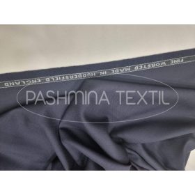 Sötétkék angol gyapjúszövet