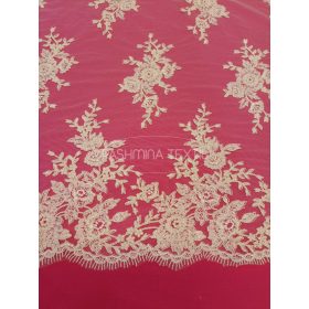 Aprómintás indás zsinóros csipke - Ivory