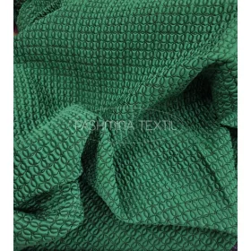 Zöld - 3D modern mintás brokát