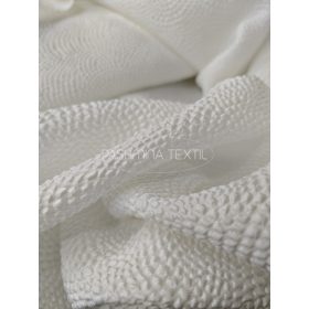 Geometriai mintás brokát esküvői méteráru