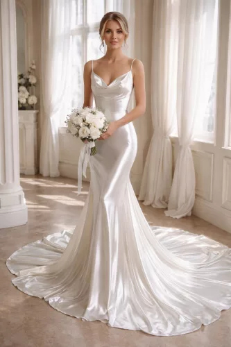 Elasztikus hernyóselyem nehézselyem - Ivory