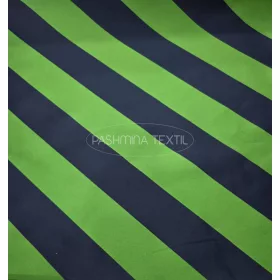 Zöld-sötét kék - sréhen csíkos zibbelin