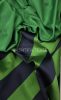 Zöld-sötét kék - sréhen csíkos zibbelin