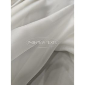 Exclusive hernyóselyem organza - Fehér
