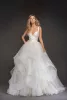 Exclusive hernyóselyem organza - Fehér