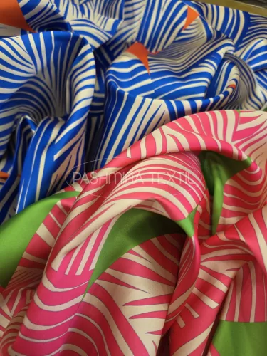 Kék modern mintás - zibbelin