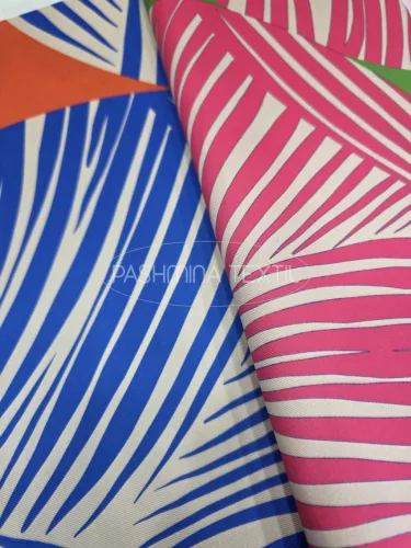 Kék modern mintás - zibbelin