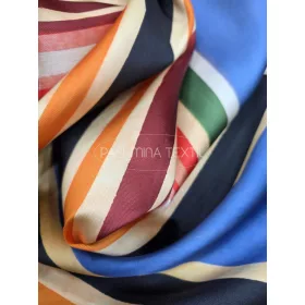 Színes modern mintás - selyem zibbelin