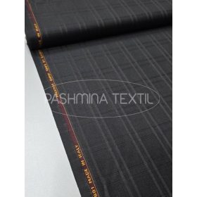 Cerutti grafit Eszterházy-kockás gyapjú szövet