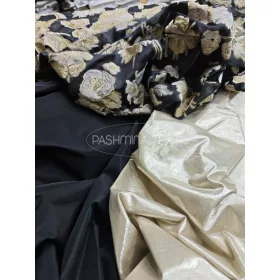 Arany - Fémszálas hernyóselyem 