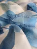 Hernyóselyem organza - natural blue orchidea