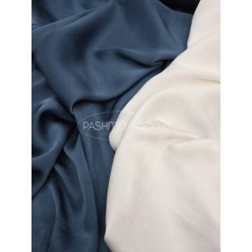 Farmer kék - Dupla szatén cupro