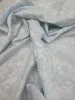 Pasztel kék virág mintás - Jacquard