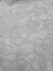Pasztel kék virág mintás - Jacquard