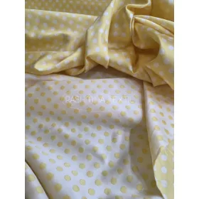 Düsesz kétszínoldalas - Sárga-fehér pettyes