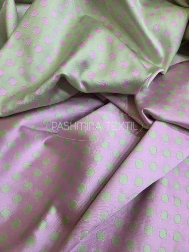  Düsesz kétszínoldalas - Menta-lila pettyes