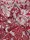 Kétszínoldalas - Piros rózsa mintás - Jacquard