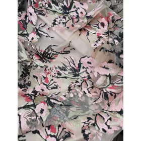 Színes hímzett tüll csipke