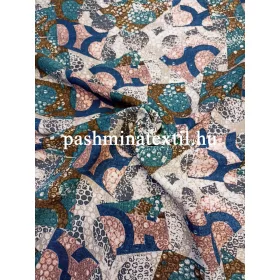 Viszkóz flokon, absztrakt mintás