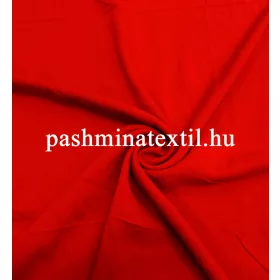 Viszkóz flokon - egyszínű piros